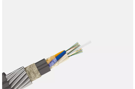 Стандартный в грунт (кабель ДПС)  до 72 волокон, диаметр 13,6 мм