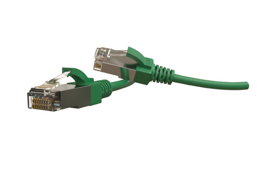 Hyperline PC-LPT-SFTP-RJ45-RJ45-C6-5M-LSZH-GN Патч-корд S/FTP, экранированный, категория 6 (100% Fluke Component Tested), 28AWG, LSZH, 5 м, зеленый